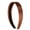 Brown, variant on 1 Inch Satin Hard Headband