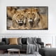 thumbnail image 3 of Pósteres de animales de leopardo y león de gran tamaño, elefante africano, tigre, cuadro de pared, pintura en lienzo de una pieza, decoración del hogar sin marco, 3 of 5