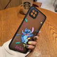 thumbnail image 3 of Matte Case for OPPO A97 A96 A95 A94 A93 A92 A78 A74 A73 A72 A57 A55 A54 A53 A17 A16 4G 5G Case Funda Lilo & Stitch Cartoon Anime, 3 of 5
