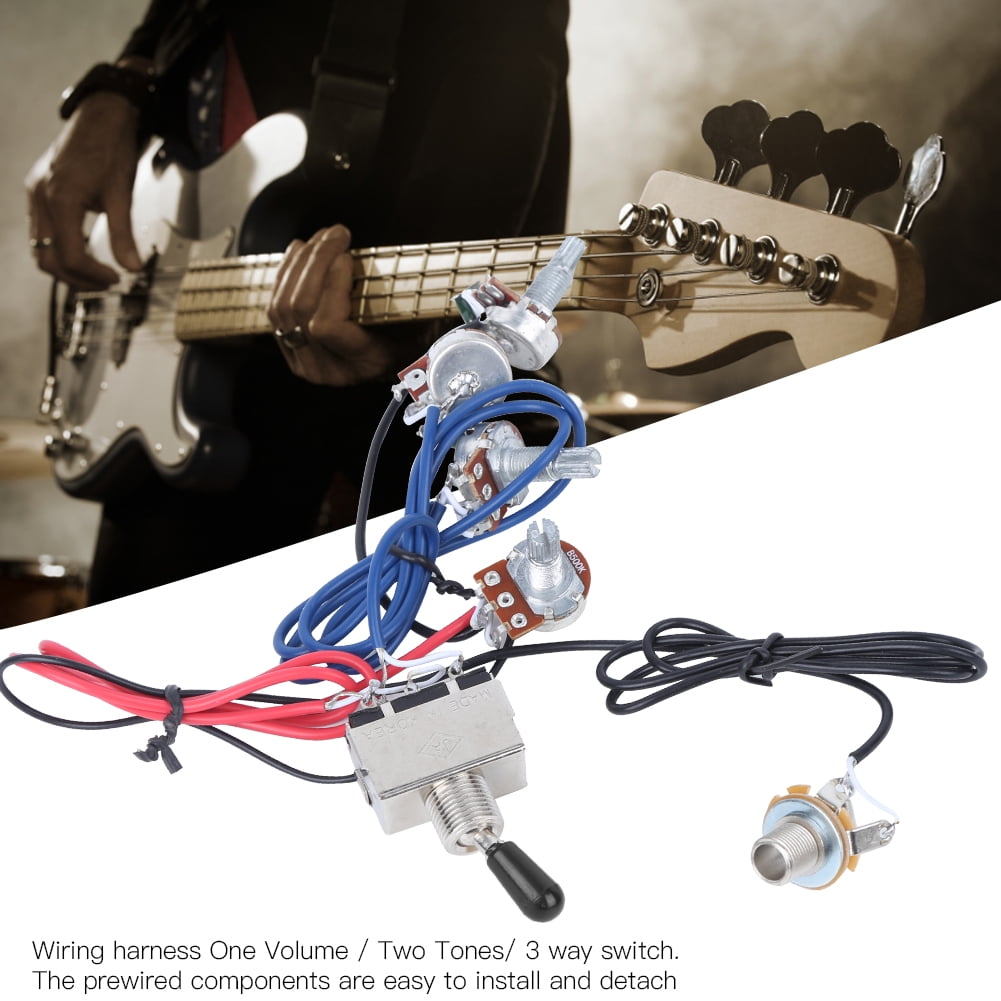 Buy Brrnoo Guitar Wiring Harness Kit, Electric Guitar Switch, 3‑way