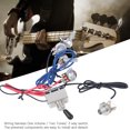 thumbnail image 1 of Electric Guitar Switch, Metal + PVC Prewired 3 Way Switch Guitar Wiring Harness Kit Guitar Wire Instrument Part Accessory, 1 of 8