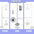 thumbnail image 2 of Juego de soportes para globos DECOJOY de 7 pies con bases para suelo, 2 of 6