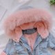 thumbnail image 5 of Gibobby Chamarra de invierno para bebé niñoOutwear con capucha para niños pequeños, forro polar cálido para niñas, abrigo grueso de imitación, abrigo y c(Rosa, 5-6 Años), 5 of 5