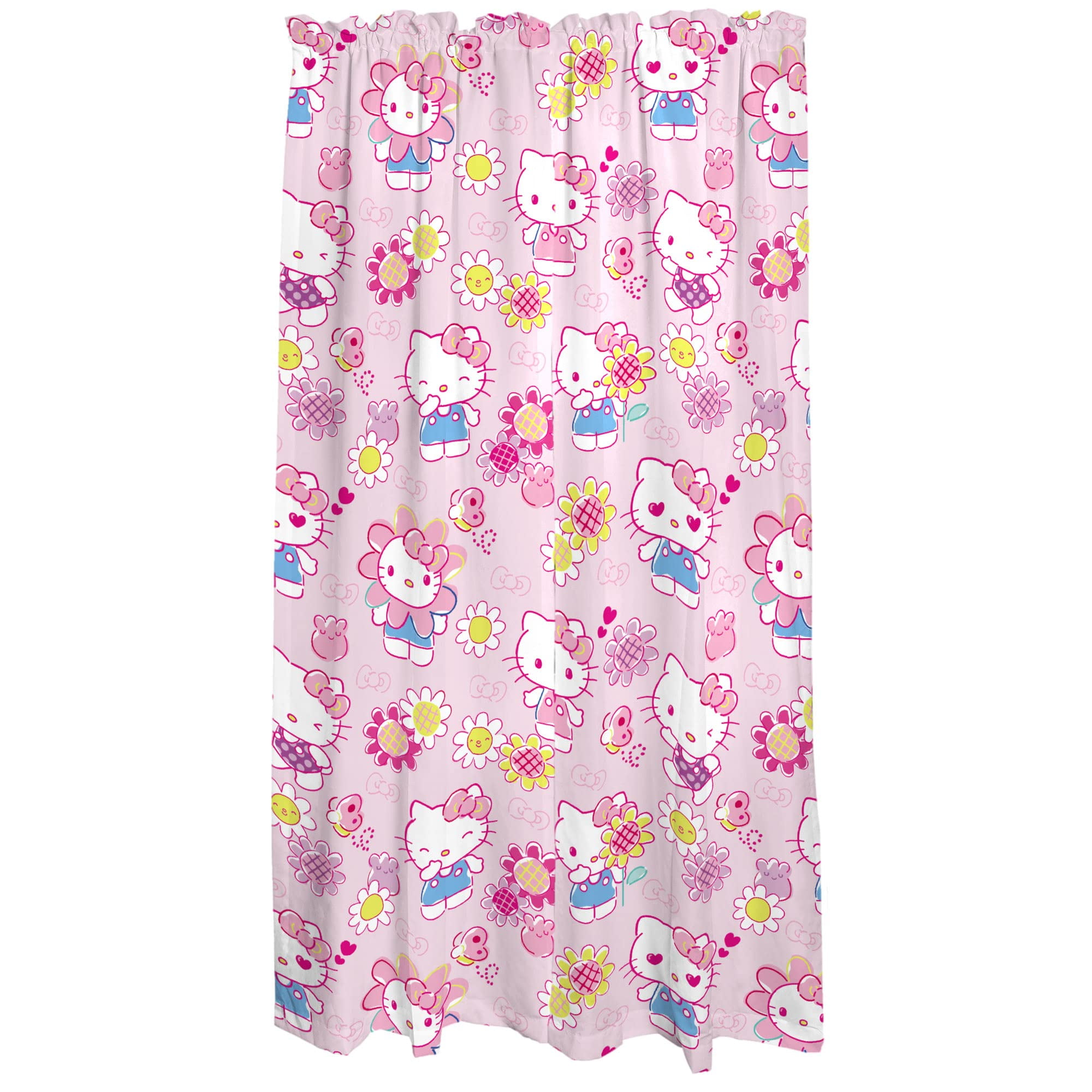 Hello kitty curtains SET store OF THREE