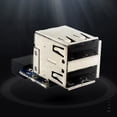 thumbnail image 1 of Peggybuy Adapter USB2.0 9Pin/10P Adapter Converter for Desktop Motherboard (PH29B), 1 of 5