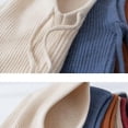 thumbnail image 4 of Warm Hooded Scarf Knitted Hooded Scarf Hijab For Winter, 4 of 5