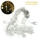 thumbnail image 1 of Cadena de Luces LED ANGGREK para Cortina de Copos de Nieve Color Blanco 4m, 1 of 8
