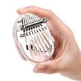 thumbnail image 4 of RYRDWP 8 Mini Touches Super Mini Kalimba Piano à Doigts Transparent avec, 4 of 9