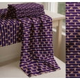 thumbnail image 6 of Soimoi Purple Cotton Voile Fabric Fox & Stripes Kids Printed Craft Fabric by the Yard 42 Inch Wide, 6 of 7