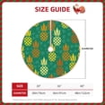 thumbnail image 2 of Sikiie Pineapples1 Nativity Christmas Tree Skirt, Jesus Christian Winter Holiday Tree Mat Decoration(30-48IN), 2 of 6