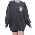 thumbnail image 3 of VBARHMQRT Neon Sweatshirt Womens Letter Print Crewneck Pullover Hoodless Sweatshirt Fall Long Sleeve Sweatshirts Top Blouse, 3 of 5