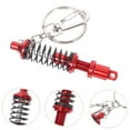 thumbnail image 3 of PAMINGONO 2Pcs Keychain Red Coilover Key Holder for Men and Women Daily Use, 3 of 8