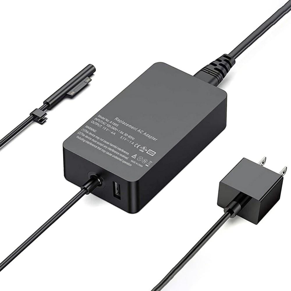 Surface Pro 4 AC Power Cord Cable 1.5FT Power Cord AC Power Charge Adapter NOT Included Adapter Cable for Surface Pro 3