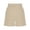 Khaki, variant on Likimi Kids Toddler Girls Shorts Casual Stretchy Elastic Waist Solid Color Fashionable Summer Shorts Khaki Size 13-14 Years