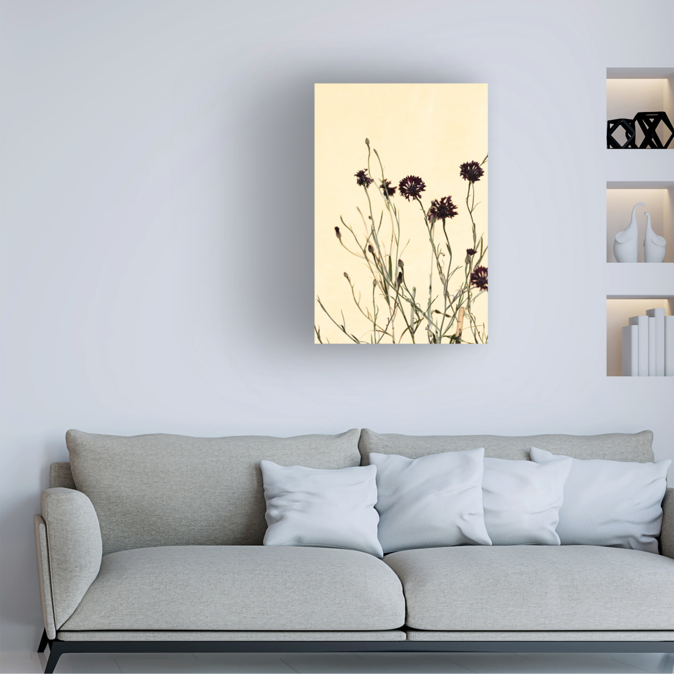 Trademark Fine Art Pictufy Studio Withered Flowers Canvas Wall Art