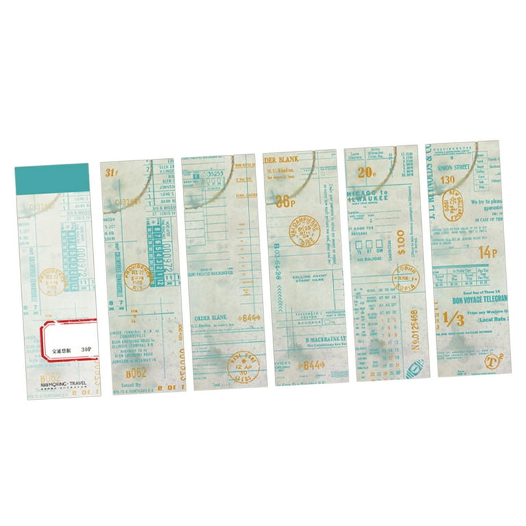 Junkjournal*『』 ZX 30Pcs Japanese Paper Sticker Vintage Junk Journal Photo Album