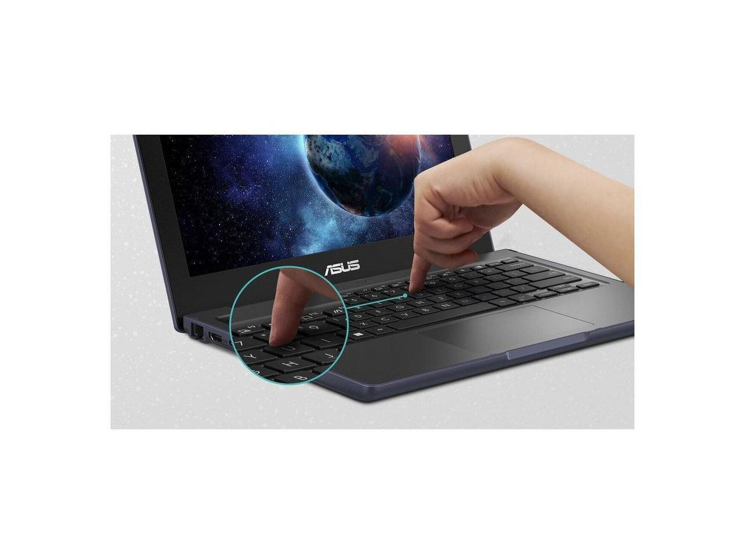 Asus BR1102C BR1102CGA-YS14 11.6" Netbook - HD - 1366 x 768 - Intel Celeron N100 Quad-core (4 Core) 800 MHz - 4 GB Total RAM - 4 GB On-board Memory - Mineral Gray - Intel Chip - Windows 11 Pro -