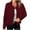 Burgundy, variant on Herrnalise Jackets For Women Fashion Tops Long Sleeve Solid Blouse Button Outwear Sweatshirt Coat Shackets For Women 2024 fall Black,S
