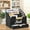Drawer-Black, variant on Large Wood Desktop Mail Organizer with 4 Compartments & Drawer – Solid Wood Desk Organizer with Labelable Dividers for Files, Letters, Paper Folders – Gift for Students & Professionals
