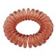 thumbnail image 3 of Anillo colorido para el cabello con alambre telefónico, banda para el cabello de alta elasticidad para mujer, cuerda (marrón), 3 of 8