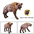 thumbnail image 3 of Ksopiavobs Hyena Figurine Realistic Plastic Hyena Wild Animals Figurine for Collection Science Educational Prop, 3 of 4
