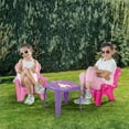 thumbnail image 3 of Dolu Toys - Unicorn Children's Plastic Table and Chairs Set, 3 of 4