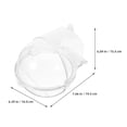 thumbnail image 2 of VERDANVERSE 2Pcs Plastic Hanging Bird Bathtub for Birds Bathing with Simple Design, 2 of 8
