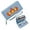 Blue, variant on GEEAD Ultral-thin Long Wallet for Women RFID Blocking Wallet for Women Autumn Leaves Light Contrast Gradient Colors Perfect Everyday Use or Gift Idea Gift for Girlfriend, Mom & Friends