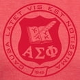 thumbnail image 3 of CafePress - Alpha Sigma Phi Red Seal T Shirt - Womens Tri-blend T-Shirt, 3 of 4