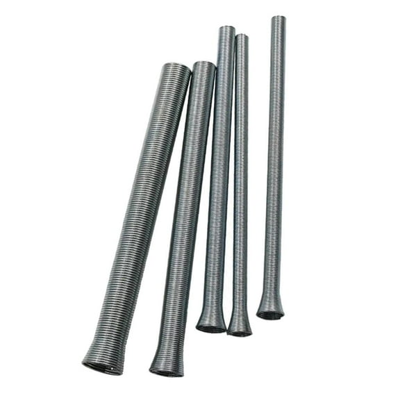 Spring Bender Set of 5pcs Tube Bending Tool 1/4" 5/16" 3/8" 1/2" 5/8