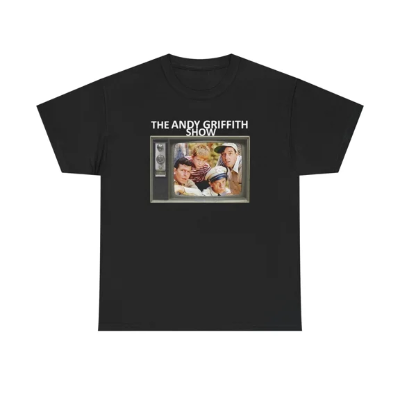 VINTAGE The Andy Griffith Show Unisex Heavy Cotton Tee, Graphic T-Shirt, TV Apparel