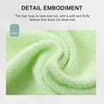 thumbnail image 4 of Harlier Bath Towel, 29 x 13 Inches Microfiber Quick Dry Bath Towels, Coral Velvet Highly Absorbent Soft Bath Towels, Bathroom Towels Shower Towels for Gym Travel Pool (Green), 4 of 9