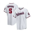 thumbnail image 1 of Men Women Washington Nationals Baseball Jersey GORE 1# ABRAMS 5# GARCIA 2# Player Name Jersey, 1 of 3
