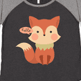 thumbnail image 4 of Inktastic Cute Fox Hello Women's Plus Size T-Shirt, 4 of 5
