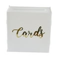 thumbnail image 3 of Gift Card Box, Acrylic Wedding Card Box with Slot, Elegant Wedding Envelope Card Style B, 3 of 7