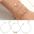 thumbnail image 1 of Joyería de perlas Xihbxyly Pulsera Versatilidad de Múltiples Capas 3 Piezas Para damas, 1 of 6