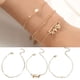 thumbnail image 1 of Pulseras para mujer, regalos para mujer, 3 piezas, nuevo broche de temperamento, joyería de perla, versátil, multicapa, pulsera de moda para mujer., 1 of 5