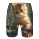 thumbnail image 3 of Fotbe Cute Kitten Water Lilies Trajes de Baño Estampados para Hombre, Shorts de Verano de Secado Rápido, Ropa de Playa, Bañadores-X-Large, 3 of 6