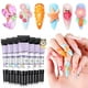 thumbnail image 1 of Set de gel para uñas 3D SAVILAND SSpro X: 12 colores en gel que no se limpia, 1 of 7