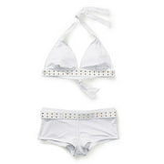 Sand N Sun - Women's Studded Two-Piece Swimsuit