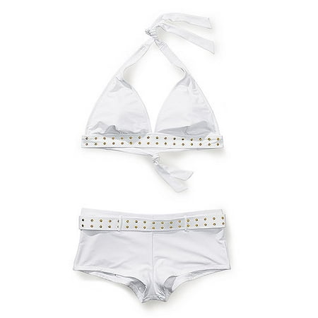 Sand N Sun - Women's Studded Two-Piece Swimsuit