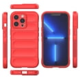 thumbnail image 6 of K-Lion for iPhone 14 Pro Max 6.7 inch Ultra-Thin Case, Raised Frame Camera Lens Protection High Quality Soft TPU Anti-Drop Shockproof Slim Case for iPhone 14 Pro Max,Red, 6 of 6