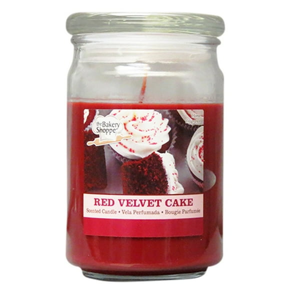 Bakery Shoppe 15 Oz Scented Candle- Red Velvet Cake (Pack of 3)