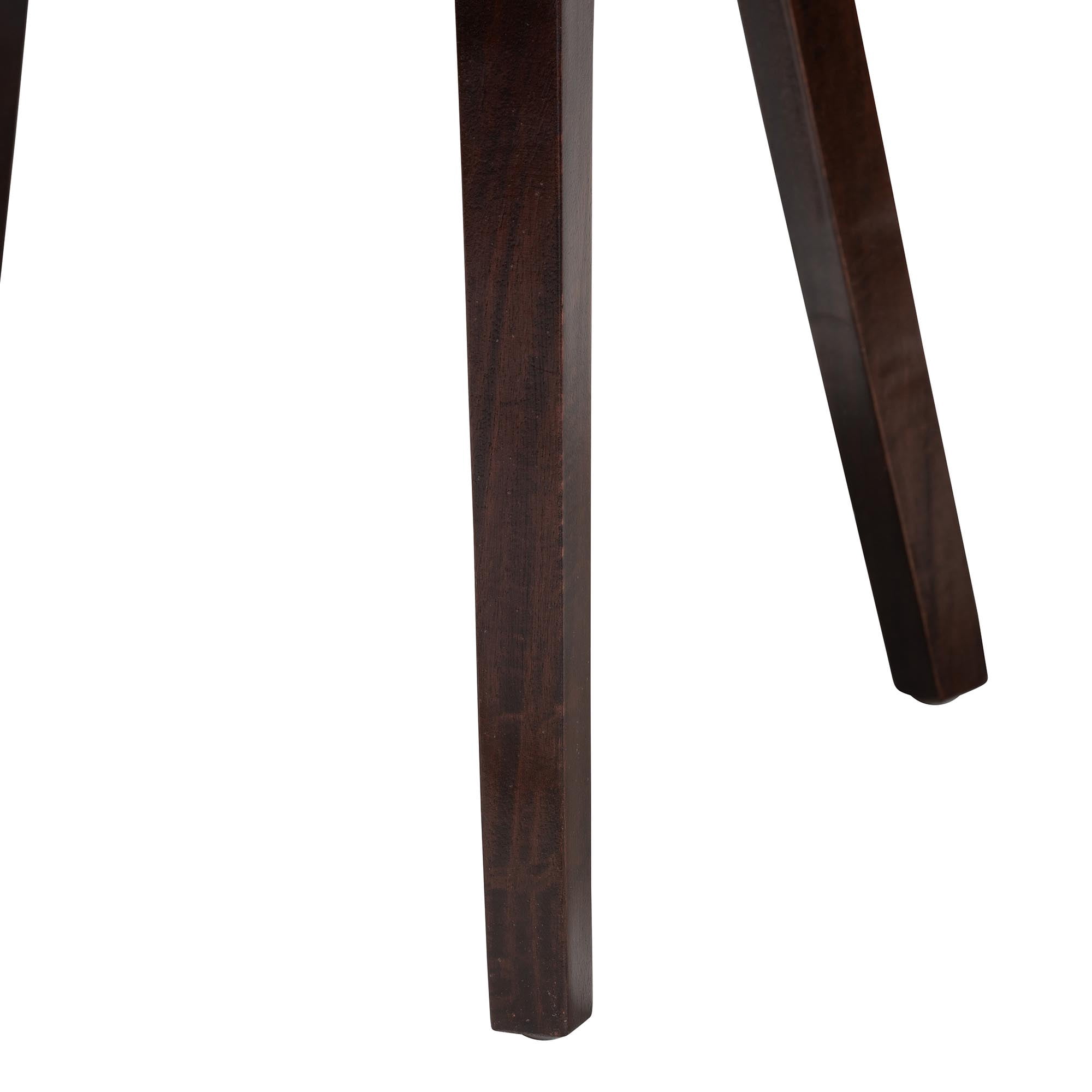 bali & pari Abbas Boho Dining Chair, Dark Brown