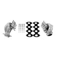 thumbnail image 3 of Flowmaster 814226 Header 409S - Block Hugger - 2.50 in. Stock Flange Outlet - Pair, 3 of 3