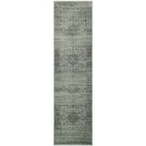 SAFAVIEH Vintage Hartley Traditional Runner Rug, Spruce/Ivory, 2'2" x 10'