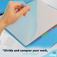 thumbnail image 2 of Enday Binder Dividers with Tabs for 3 Ring Binder, Quality School and Office Supplies Multicolor 6 Pack, 2 of 7