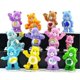 thumbnail image 2 of 12pcs/set Cute Bear Action Figures Rainbow Bear Mini Figure Toy Cake Toppers Decorations Ornaments Kids Gifts - KM, 2 of 5