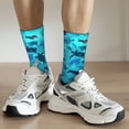 thumbnail image 6 of KLL World Turtle Day Print Cool Socks Men's Women's Crew Socks Funny Crazy Novelty Stockings, 6 of 6