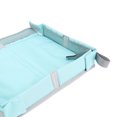 thumbnail image 3 of Xirurus Foldable Travel Tray Cover for Kids & Adults - Green, Waterproof Airplane & Train Table Organizer, Portable Lap Desk Activity Board for Toddlers, 10.63 inches / 27 cm, 3 of 9